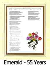 Click here to view Emerald Anniversary Ode