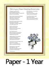 Click here to view Paper Anniversary Ode